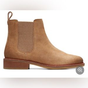 Clarks Cologne Arlo Light Tan Suede